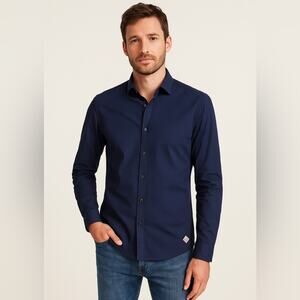 Scotch & Soda Amsterdam Couture Slim Fit Button Down Shirt